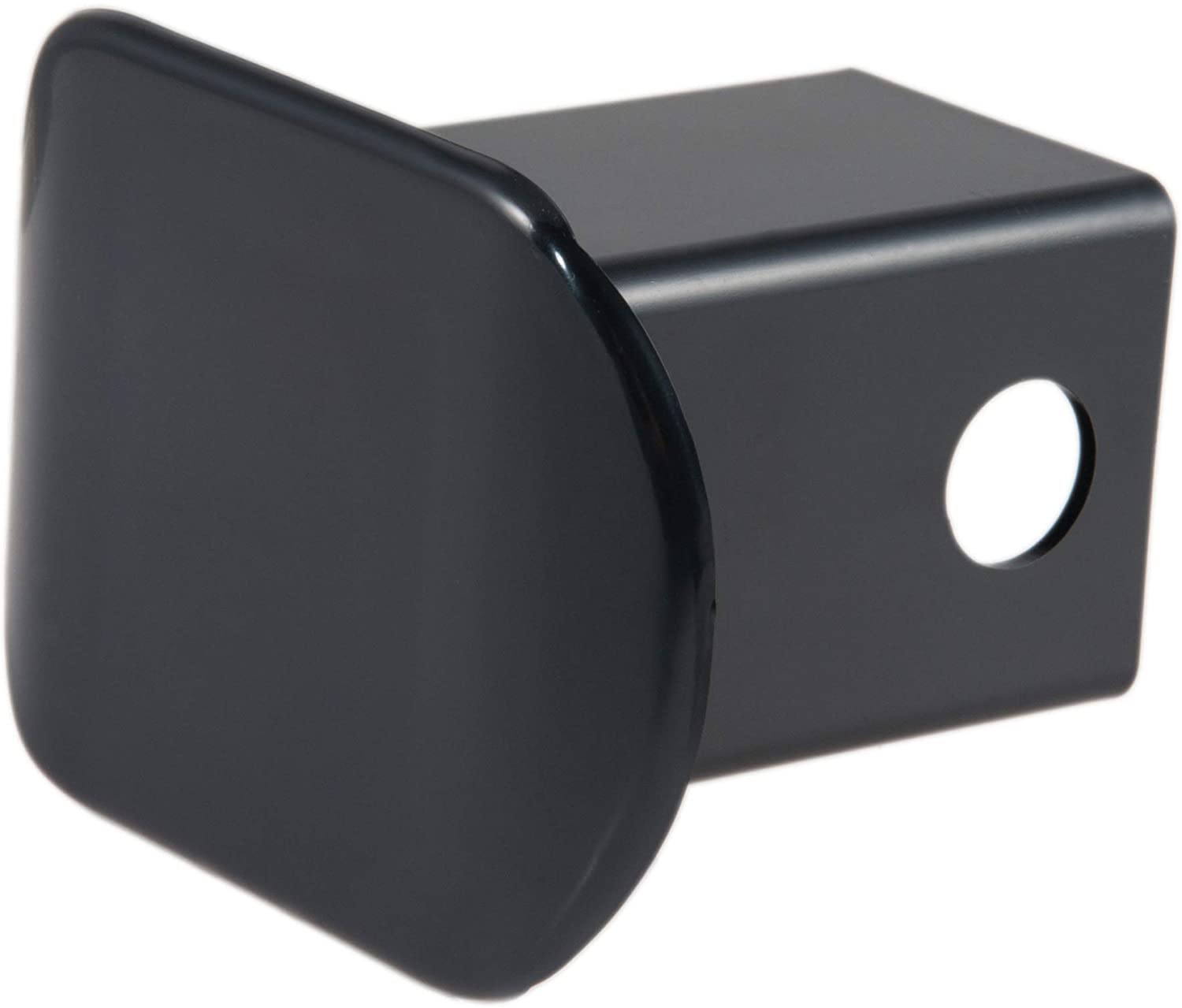 CURT 22180 Black Plastic Trailer Hitch Cover, Fits 2-Inch Receiver