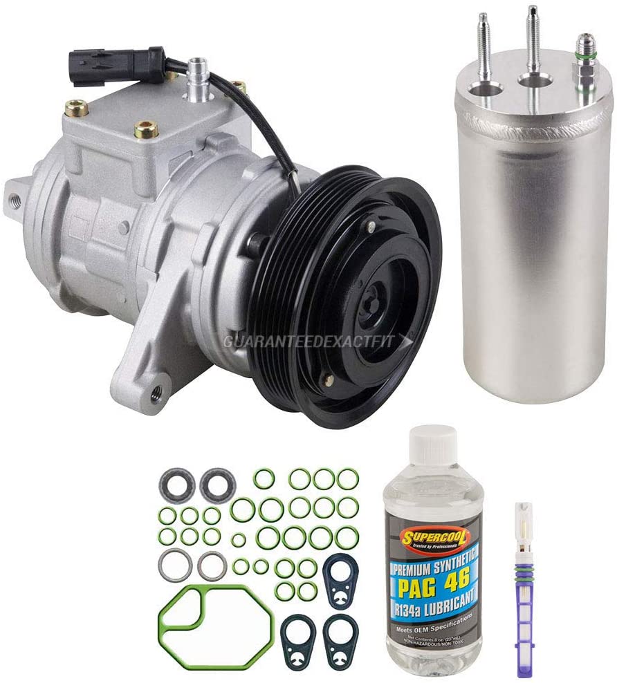 For Jeep TJ & Wrangler 2000-2006 AC Compressor w/A/C Repair Kit - BuyAutoParts 60-80151RK New