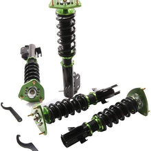 SCITOO Compatible Coilover Suspensions Shock Struts Kits Assembly Full Set Shocks Struts Kits Replacement fit for 2005-2005 Saab 9-2X /2003-2008 Subaru Forester GDA GDB/2002-2007 Subaru Impreza
