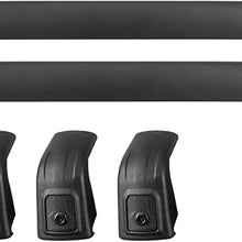 MOSTPLUS Roof Rack Cross Bar Rail Compatible for 2016 2017 2018 2019 2020 KIA Sportage Cargo Racks Rooftop with Anti-Theft Design