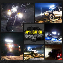 Motorcycle LED lights,ADZOON 2'' 27W Mini Cube Spotlights Fog Auxiliary Lights 12V 24V Front Work Universal Headlight for E-Bike Truck JEEP Car Boat