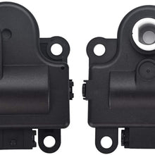 Set of 2 HVAC Blend Air Door Actuator Replace# 604-108 1573517 1574122 15844096 Fits for 2004-2013 Chevy Impala