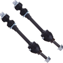 LSAILON 2pcs Front Sway Bar Links Kit Fit for 2002 2003 2004 2005 2006 2007 Dodge Ram 1500 2WD RWD