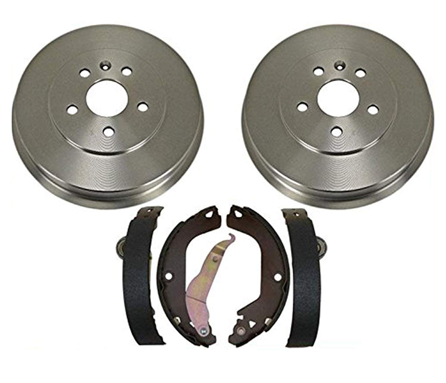 Fits 10-15 Cruze 16 Limited New Rear Brakes Drums Brake Shoes + Springs 4pc
