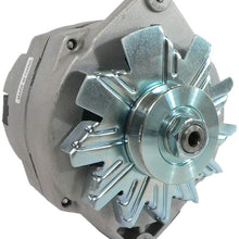 DB Electrical ADR0335 Alternator Compatible with/Replacement for High Output GM Vehicles 1968-89, 1 Wire 12V 105 Amp 10Si Self-Exciting External Fan, 7127-SE105