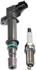 ENA Ignition Coil and Spark Plug Set of 6 Compatible with 2002-2008 Dodge Ram 1500 2004-2008 Durango 2004-2008 Dakota 3.7L V6 UF270