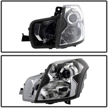 ACANII - For 2003-2007 Cadillac CTS Projector Stock Halogen Chrome Headlights Headlamp Replacement Driver+Passenger Side