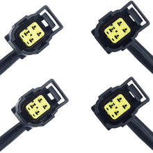 Sangyue Oxygen Sensor 02 O2 for 2007 2008 2009 Jeep Wrangler 3.8L Upstream + Downstream 4PCS