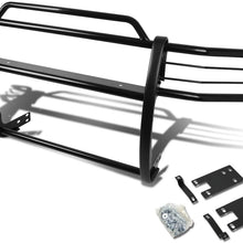 Replacement for Dodge Ram 1500 Sport (Quad Headlight) Front Bumper Protector Brush Grille Guard (Black)