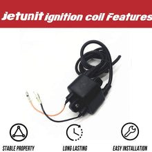 Jetunit Parts Outbroad Ignition Coil For Tohatsu Nissan 3G2-06040 3G2-06050 3M3-06048 M 9.9,15,18,NS 9.9,15,18HP(2Strokes).1997 to 2014 later