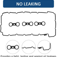 X AUTOHAUX 11127552281 Car Engine Valve Cover Replacement Gasket for BMW E70 E82 E90 E91 Z4 X3 X5 128i 328i 528i