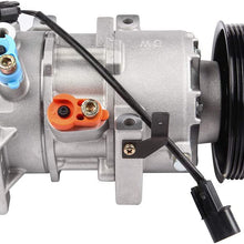 ANPART AC Compressors fit for 2012-2016 Hyundai Accent Air Conditioning Compressor and Clutch Assembly
