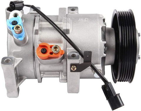 ANPART AC Compressors fit for 2012-2016 Hyundai Accent Air Conditioning Compressor and Clutch Assembly
