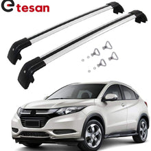 2 Pieces Cross Bars Fit for HR-V 2015-2020 2021 Silver Cargo Baggage Luggage Roof Rack Crossbars