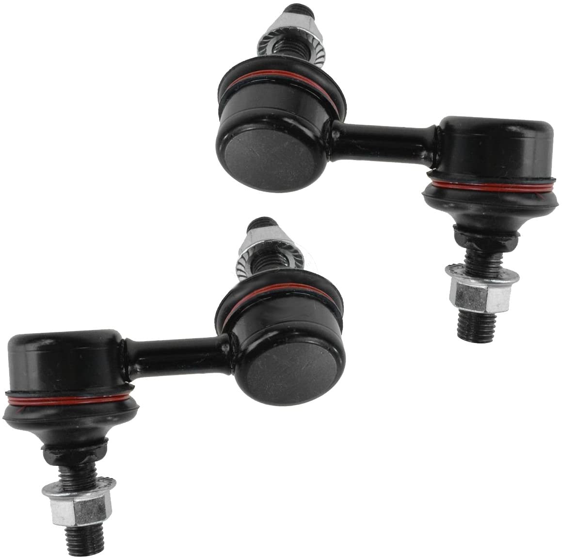 Both (2) Front Stabilizer Sway Bar End Link - Driver and Passenger Side for 02-06 Acura RSX - [01-05 Honda Civic] - 02-06 Honda CR-V - [2003-2011 Honda Element]