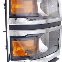 Headlight Compatible with CHEVROLET SILVERADO 1500 2014-2015 RH Assembly Halogen WT/LT Models - CAPA