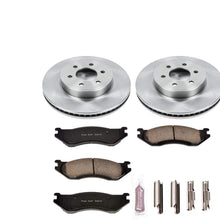 Autospecialty KOE2178 Daily Driver 1-Click OE Replacement Front Brake Kit