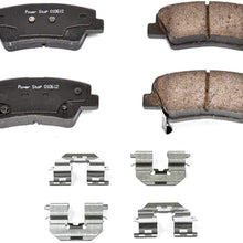 Power Stop 17-1313, Z17 Rear Ceramic Brake Pads with Hardware