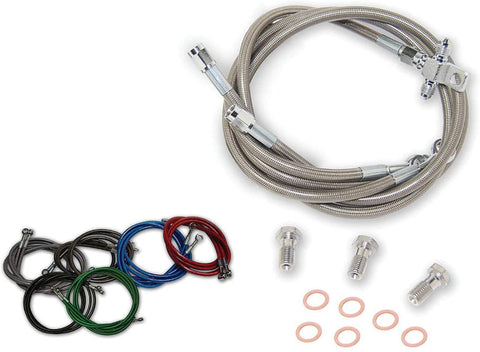 Streamline 400EX-F-2 Stainless Steel Braided Front Brake Line