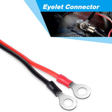 Nilight GA-ACC-01 2 Pcs 30A Alligator Clips Booster Jumper Cable for Car Battery Charging Charger, 6 mm Copper Terminal