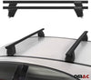 Roof Rack Cross Bars Lockable Luggage Carrier Fixed Point Roof Cars | Fits Mercedes E-Class W213 Sedan 2017-2021 Black Aluminum Cargo Carrier Rooftop Bars | Automotive Exterior Accessories