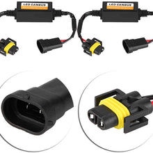 Terisass H8 H9 H11 Pair of LED Headlight Decoder Anti-Flicker Device Error Free Decoder Load Resistor