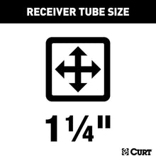 CURT 11174 Class 1 Trailer Hitch, 1-1/4-Inch Receiver, Select BMW Vehicles