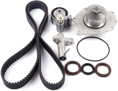 Engine Timing Part Belt Set Timing Belt Kits, SCITOO fit 2004 Pacifica 3.5L V6 SOHC 24v VIN 4 Replacement Timing Tools with Water Pump