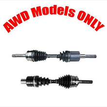 Front Left & Right Complete CV Shaft Axles for Mazda B3000 98-99 4 Wheel Drive