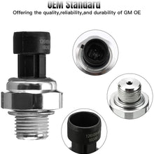 SpeeVech Oil Pressure Sensor Switch, Replace 12616646 Fits for Chevy Silverado GMC Sierra for D1846A,12677836,12573107,12614969,12569323, 12562230,12556117,12559780,8125622300,8125731070, 8126166460