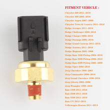 Engine Oil Pressure Sensor Switch Sender Sending Unit 5149064AA, 5149062AA, 5149062AB Compatible with Dodge Ram, Jeep, Chrysler, Ram 1500 2500 3500, Volkswagen 1S6755 PS401 Oil Pressure Switch