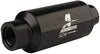 Aeromotive 12321 Filter, In-Line, 10-Micron Fabric Element, ORB-10 Port, Bright-Dip Black, 2