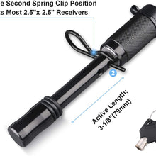 Kohree 5/8 inch Trailer Hitch Locking Pin, Solid Harden Steel Tow Receiver Hitch Lock with Extra Safety Clip & Anti Rattle O-Rings Fits Class III IV V 2 inches and 2-1/2 inches Receiver