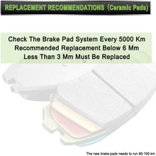 SCITOO Ceramic Front Rear Disc Brake Pad Set fit for 1999-2004 Jeep Grand Cherokee