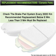 SCITOO 8pcs Front Rear Ceramic Brake Pads fit for 1999 2000 2001 2002 2003 2004 Jeep Grand Cherokee