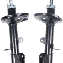 Deebior 4pcs Front+Rear Strut Shock Absorber Kit Compatible With 93-02 Corolla 98-02 Prizm 93-97 Geo Prizm