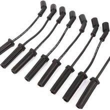 CTCAUTO Ignition Wire Sets Replacement for Cadillac Chevy GMC Hummer 1999-2007 (Set of 8)