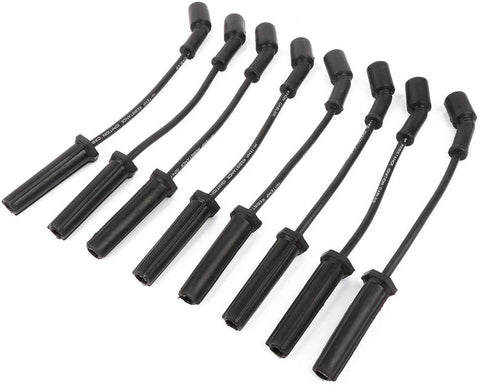 CTCAUTO Ignition Wire Sets Replacement for Cadillac Chevy GMC Hummer 1999-2007 (Set of 8)