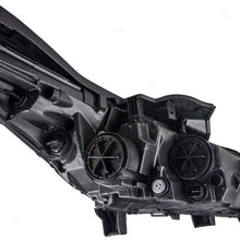 Drivers Combination Headlamp Halogen Headlight Replacement for Hyundai Sonata 92101-C2000 AutoAndArt