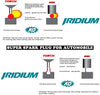Iridium Spark Plugs for GX460 Outback Avalon Camry Tundra - Replacement# 6619 LFR6AIX-11, Pack of 6