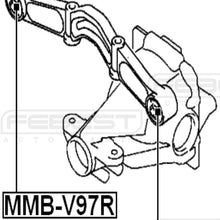 FEBEST MMB-V97R Differential Mount Arm Bushing