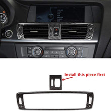 LYSHUI Car air Conditioning air Outlet Decoration Frame Cover Trim Style Air Conditioner Vents Decals,for BMW X3 F25