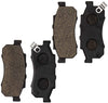 NICHE Brake Pad Kit For Honda Pioneer 700 500 06451-HL1-A01 06452-HL1-A01 06452-HL3-A00 Front Organic