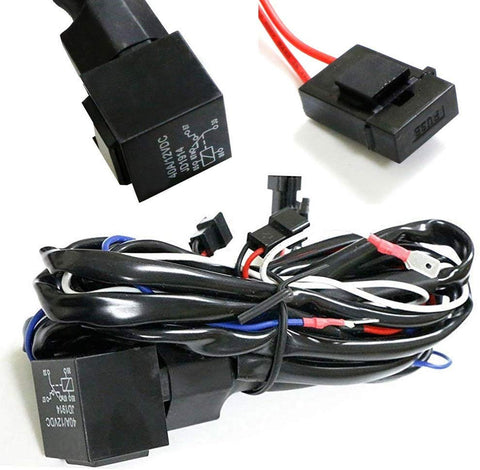 iJDMTOY Angel Eyes Halo Rings LED or CCFL Relay Harness with Fade-On Fade-Off Features For BMW (Using OEM Key)