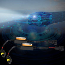 Terisass 9005 9006 9012 C12 2 Pcs LED Headlight Decoder LED Anti-Flicker Decoder Wiring Error Free Decoder