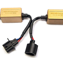 Xotic Tech H13 9008 LED Headlight Fog Light CAN-Bus Decoder Error Free Anti-Flicker Resistor Canceler Capacitor Set