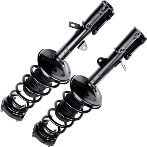 LUJUNTEC Shock Absorber Assembly Coil-Spring Strut Compatible for 1998-2002 Chevrolet Prizm,1993-1997 Geo Prizm,1993-2002 for TOYOTA Corolla