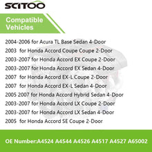 SCITOO Engine Motor Trans Mounts Set 6PCS A4524 A4544 A4526 A4517 A4527 A65002 Compatible with Acura TL 2004 2005 2006 3.2L