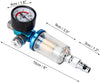 AutoRocking 1/4 Inch Air Pressure Regulator for Spray Gun Moisture Oil Separator Water Trap Filter Compressor