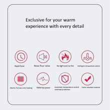 Zyyqt Mini Desktop Heater, Fast Hot Plug-in Office Home Small Electric Hot Air Portable Electric Heater